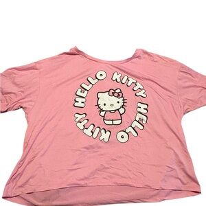 Pink Hello Kitty crop top #kawaii #sanrio #hellokitty